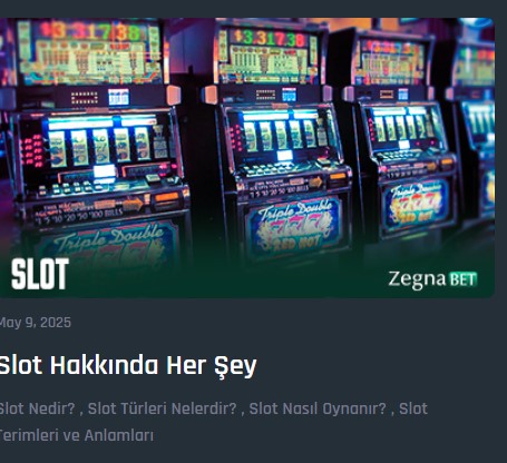 Zegnabet Casino Oyunu