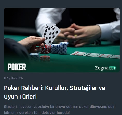 Zegnabet Para Yatırma