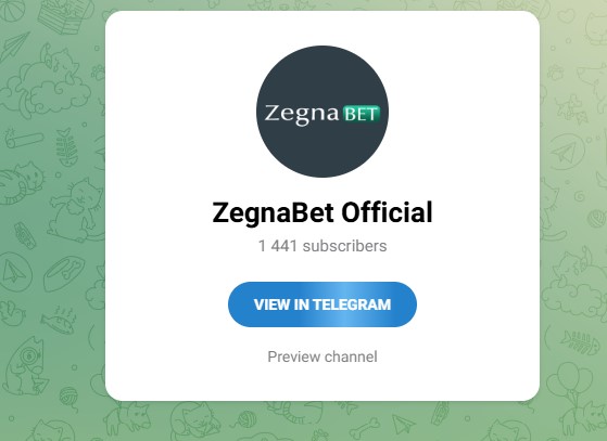 Zegnabet Telegram